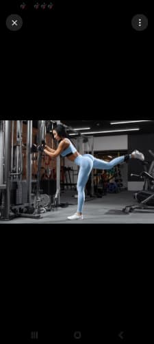 cover for Cable Glute Kickback 