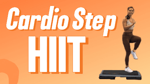 30 Minute Cardio Step HIIT Workout cover image