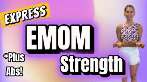 cover for Full Body Dumbbell EMOM | 30 Minute Strength & BONUS ABS!