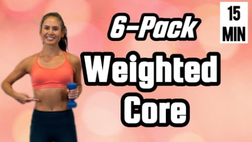 cover for 15 Minute Weighted Core Workout