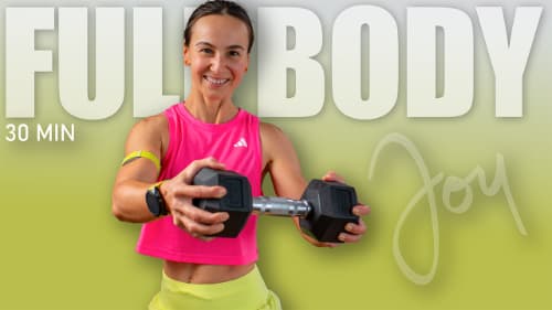 30 Min FULL BODY Sculpt Super Sets with Dumbbells cover image