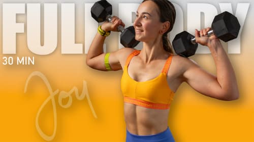 30 Min FULL BODY Sculpt Super Sets with Dumbbells cover image