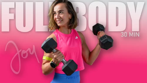 30 Min Standing FULL BODY Super Sets with Dumbbells cover image
