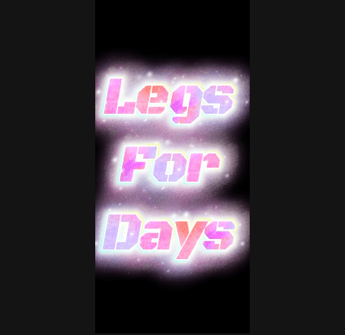 cover for Legs for Days
