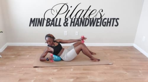 Pilates Mini Ball & Handweights cover image
