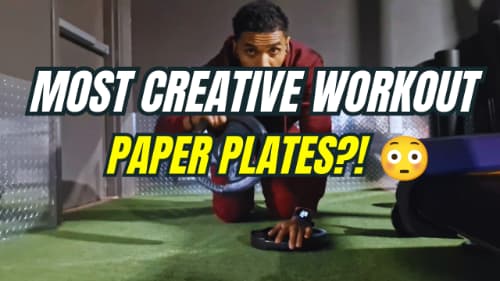 Full Workout Using Only Paper Plates cover image