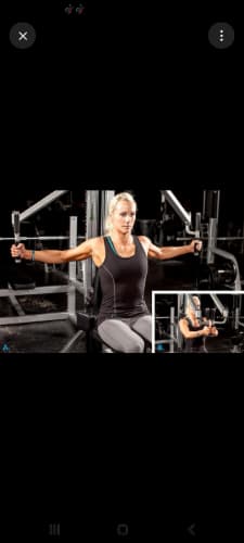 cover for Butterfly  Chest Press 