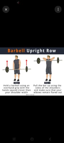 cover for Upright rows