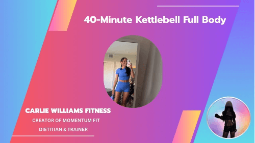 cover for NEW: 40-Minute Kettlebell Full Body | Strength, Cardio & Core