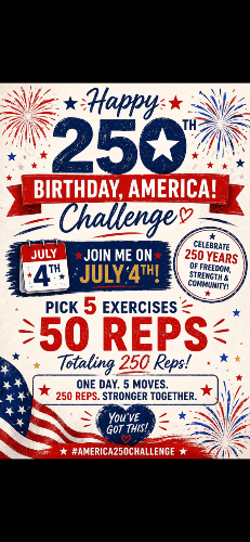 Americas 250th Birthday Challenge 🇺🇸 cover image