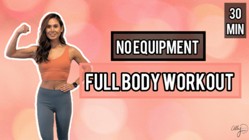 30 Minute No Equipment Total Body Workout cover image