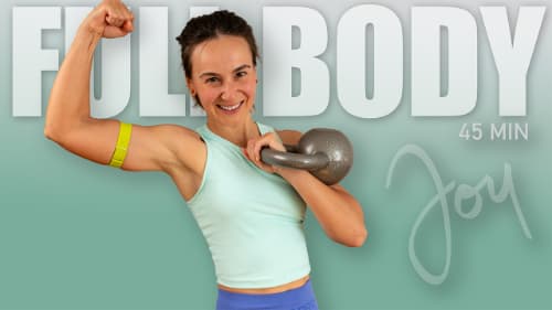 cover for 45 Min FULL BODY Strength and Mobility with Kettlebell