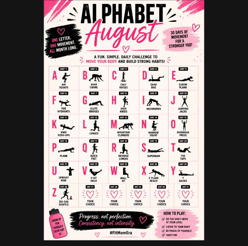cover for Alphabet August 