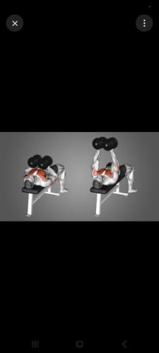 Dumbbell Squeeze Press  cover image